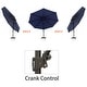 preview thumbnail 18 of 38, Crestlive Products 11.5 Ft. Offset Cantilever Hanging Patio Umbrella with Base