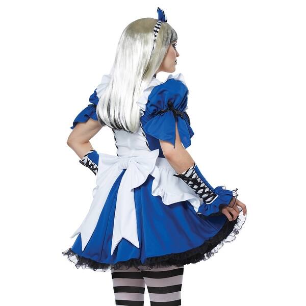 Shop Womens Mad Alice In Wonderland Sexy Costume Overstock 18290995 Small Size 6 8