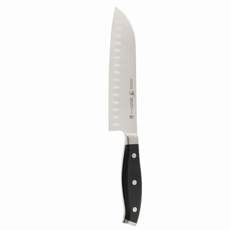 HENCKELS Forged Premio Hollow Edge Santoku Knife - 7-inch