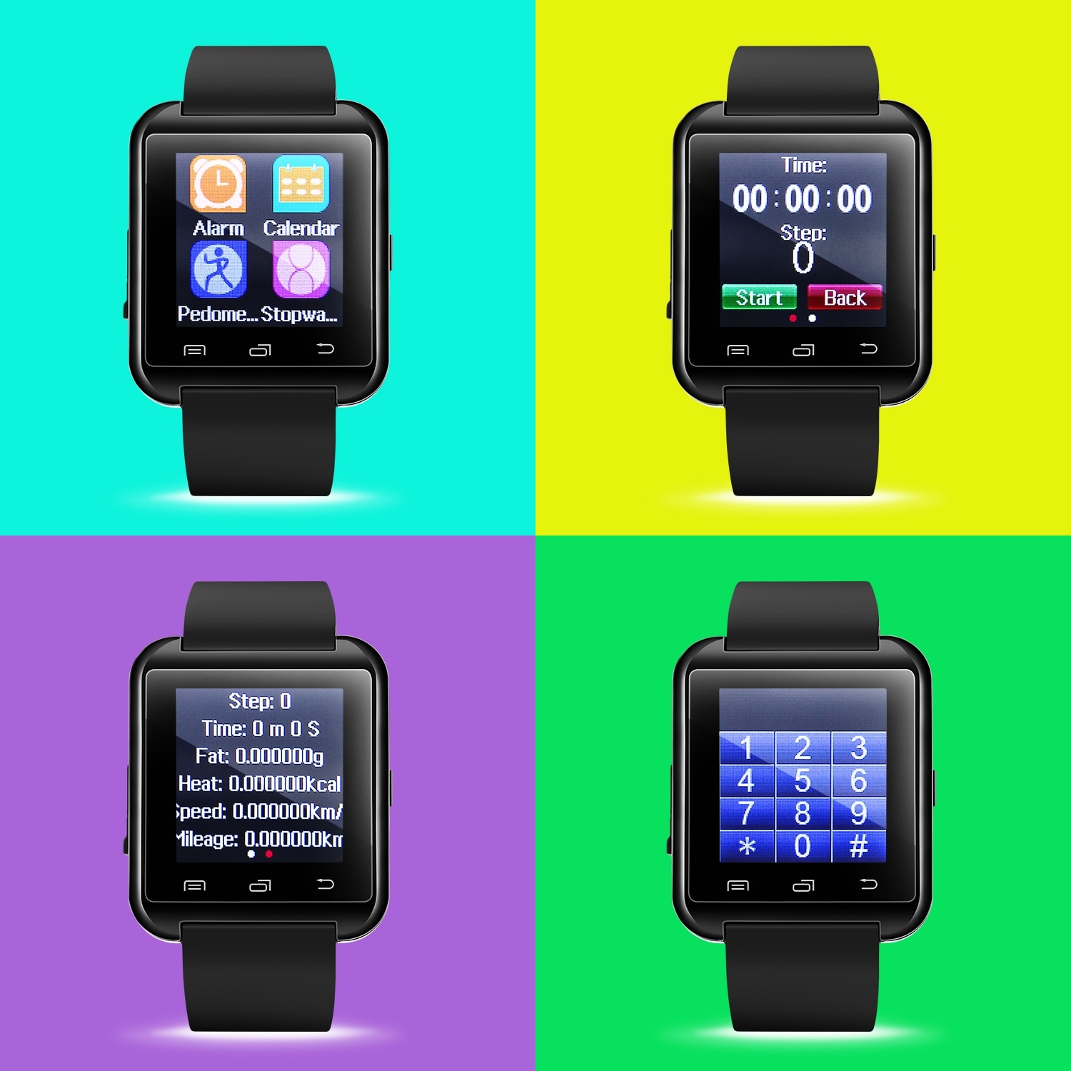antech bluetooth smart watch u8