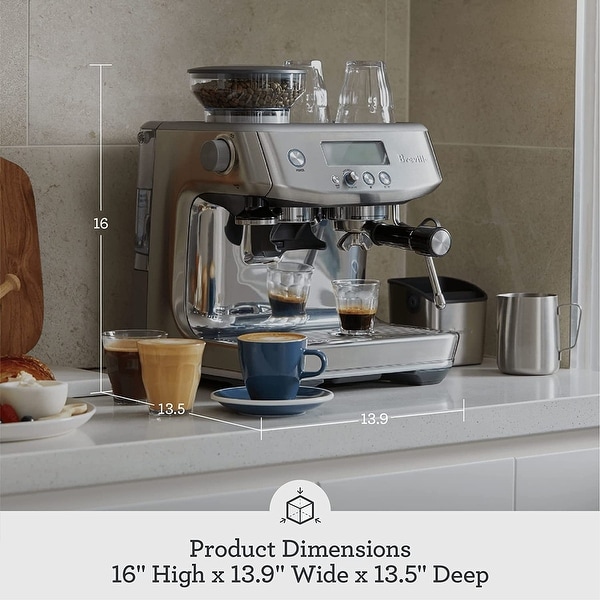 Breville Barista Pro Espresso Machine - 67 ounces (Black Truffle