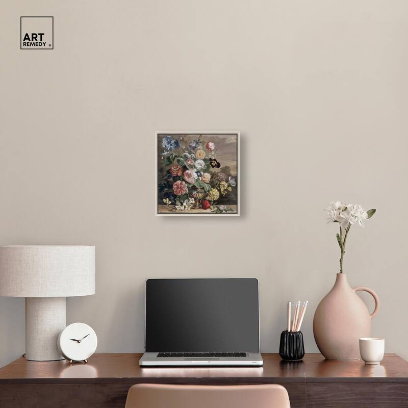 Classical Dream Vase II Canvas by Art Remedy