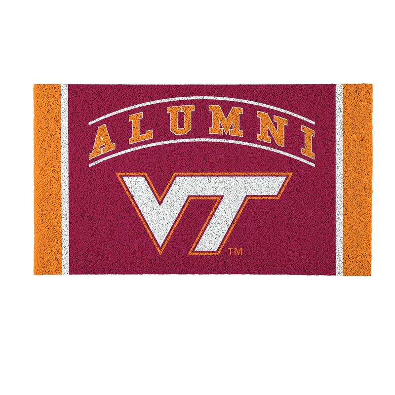 28 in. x 16 in. Virginia Tech Alumni Full Color PVC Door Mat