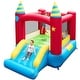 preview thumbnail 1 of 5, Kids Inflatable Bounce Castle Excluded Blower - 74.5" x 102.5" x 81" (L x W x H)