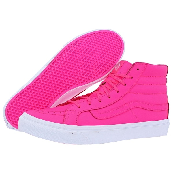 hot pink vans sk8 hi