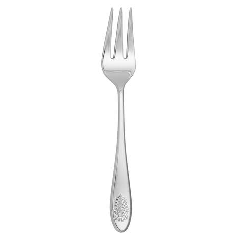 Spode Christmas Tree Serving Fork - Silver - 10 Inch
