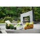 preview thumbnail 8 of 23, 4-Piece Ceramic Flowerpot Set, Modern Planters for Patio, Garden, or Windowsills