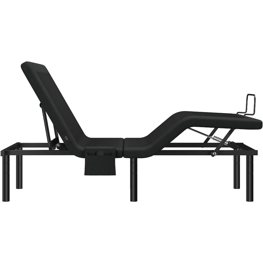 Yaheetech Upholstered Adjustable Bed Frame with Independent Head & Foot Incline