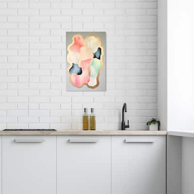 Wynwood Studio Canvas Abstract Some Chakras Gold and Metallic Gold Modern & Contemporary Wall Art Canvas Print