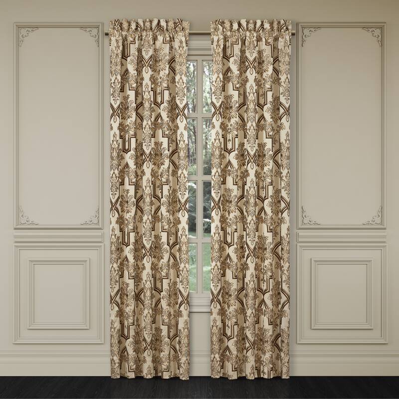 J. Queen New York Gold Coast Window Panel Pair