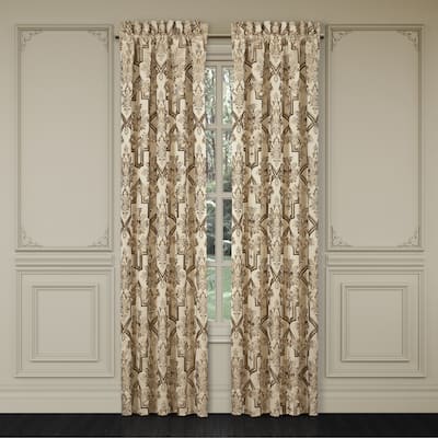 J. Queen New York Gold Coast Window Panel Pair