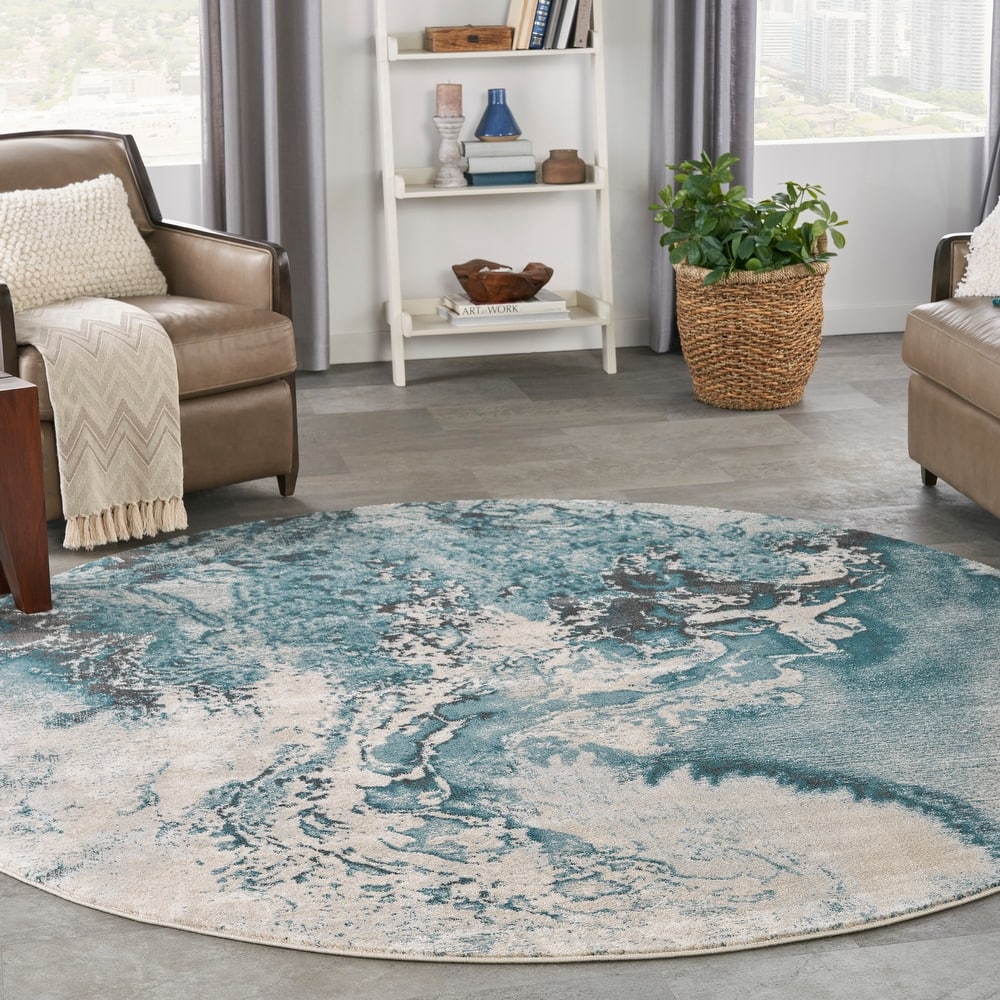 Nourison Maxell Modern Glam Abstract Area Rug