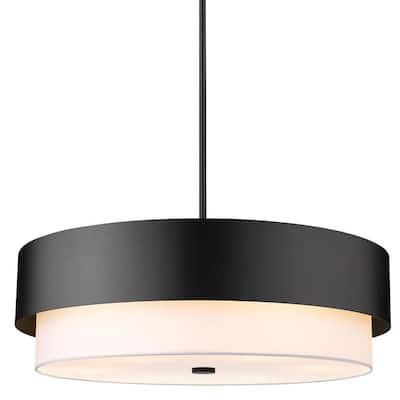 Z-Lite 495P32 Counterpoint 6 Light 32" Wide Pendant