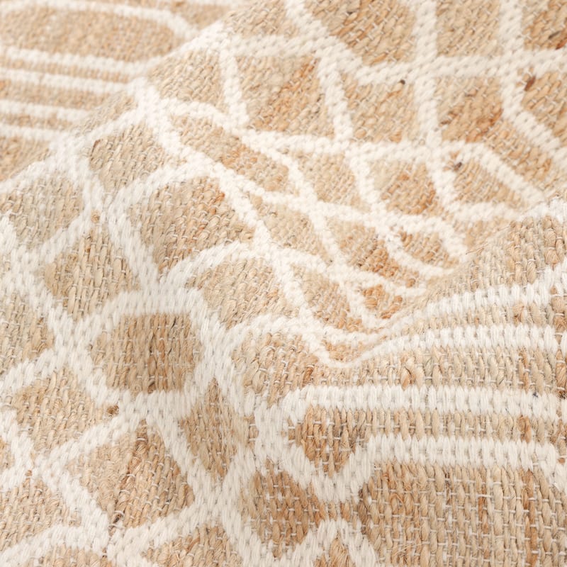 Overton Handmade Modern Contemporary Trellis Area Rug