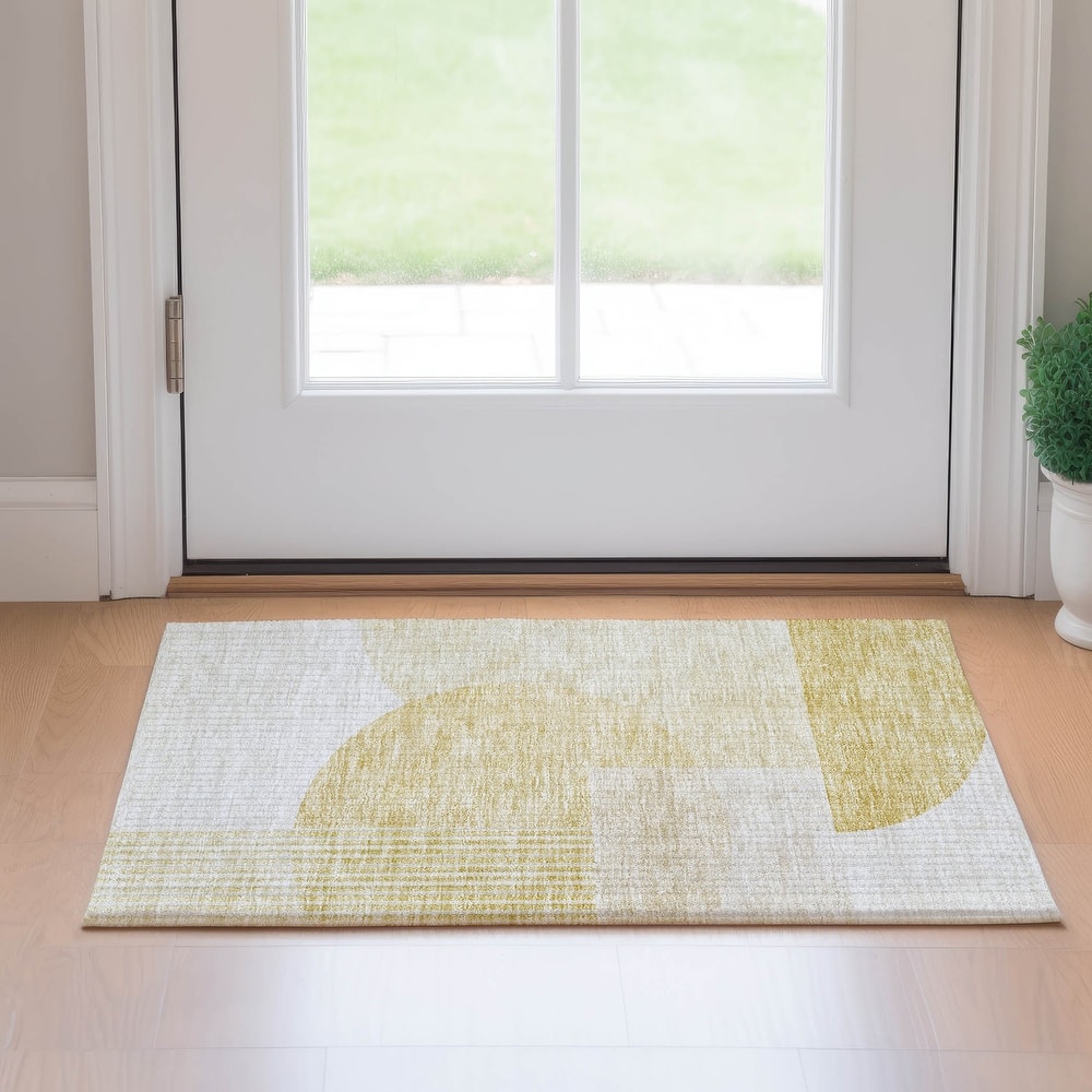 Premium Washable Super Soft Modern Deco Mayfield Rug