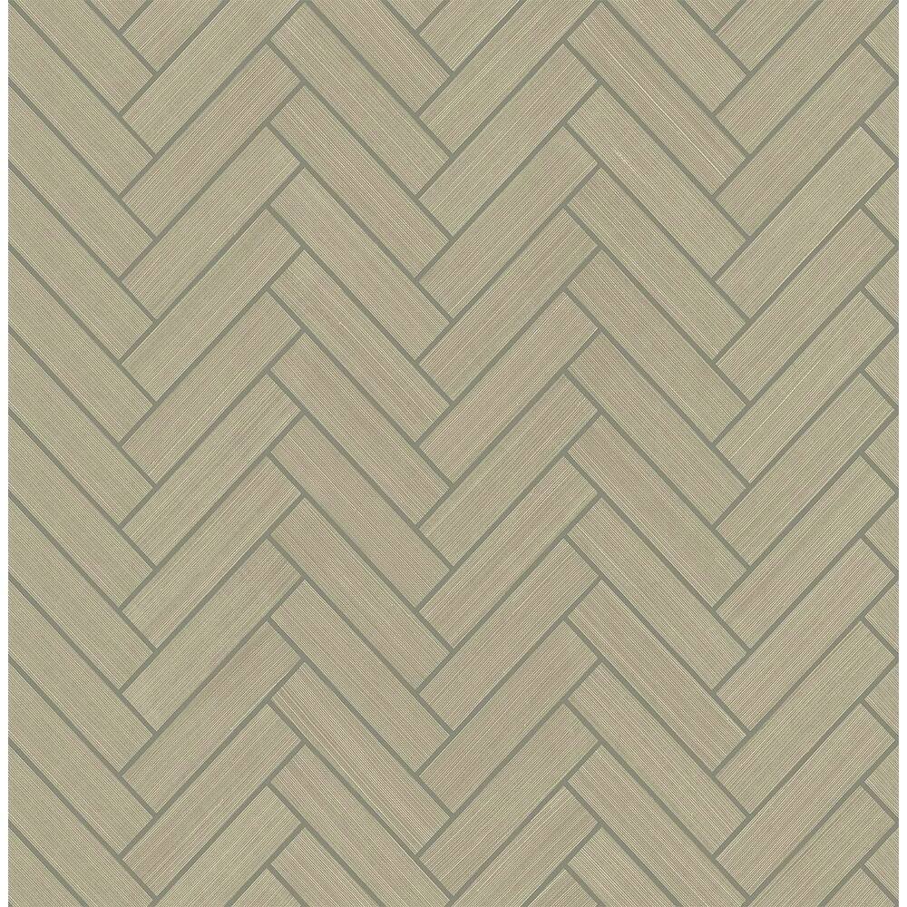 Stacy Garcia Home Herringbone Inlay Peel and Stick Wallpaper