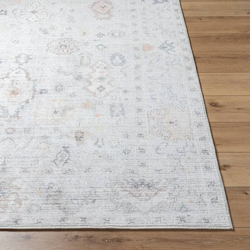 Livabliss Traditional Marlon Border Area Rug