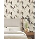 preview thumbnail 3 of 5, York Wallcoverings Brushwork Branches Violet Wallpaper