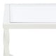 preview thumbnail 6 of 20, SAFAVIEH Couture Matilda Gold Leaf Glass Coffee Table
