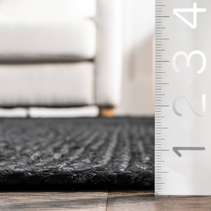 Nuloom Adelaida Farmhouse Jute Area Rug
