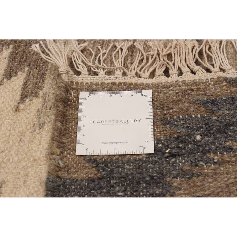 Ankara FW Taupe Kilim 5'2" x 7'9" - 5'2 x 7'9