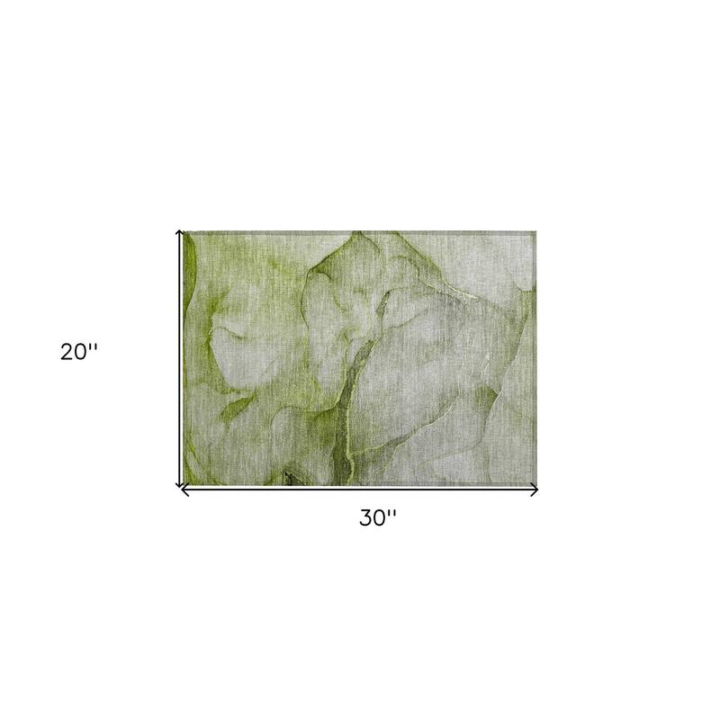 Mato Contemporary Abstract Weather Resistant Blended Style Outdoor Rug