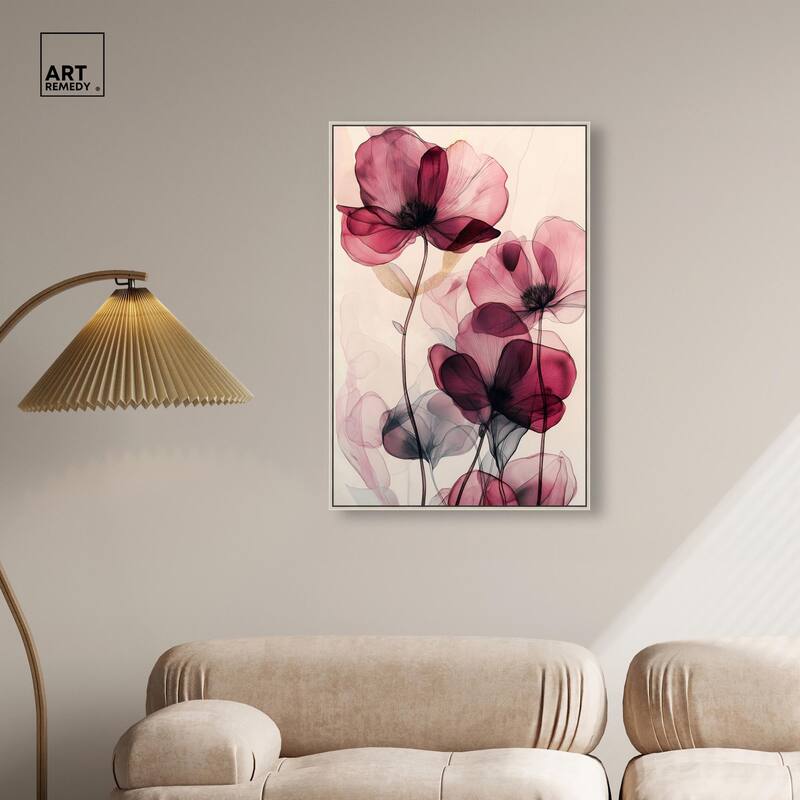 Filigree Flora I Canvas by Art Remedy