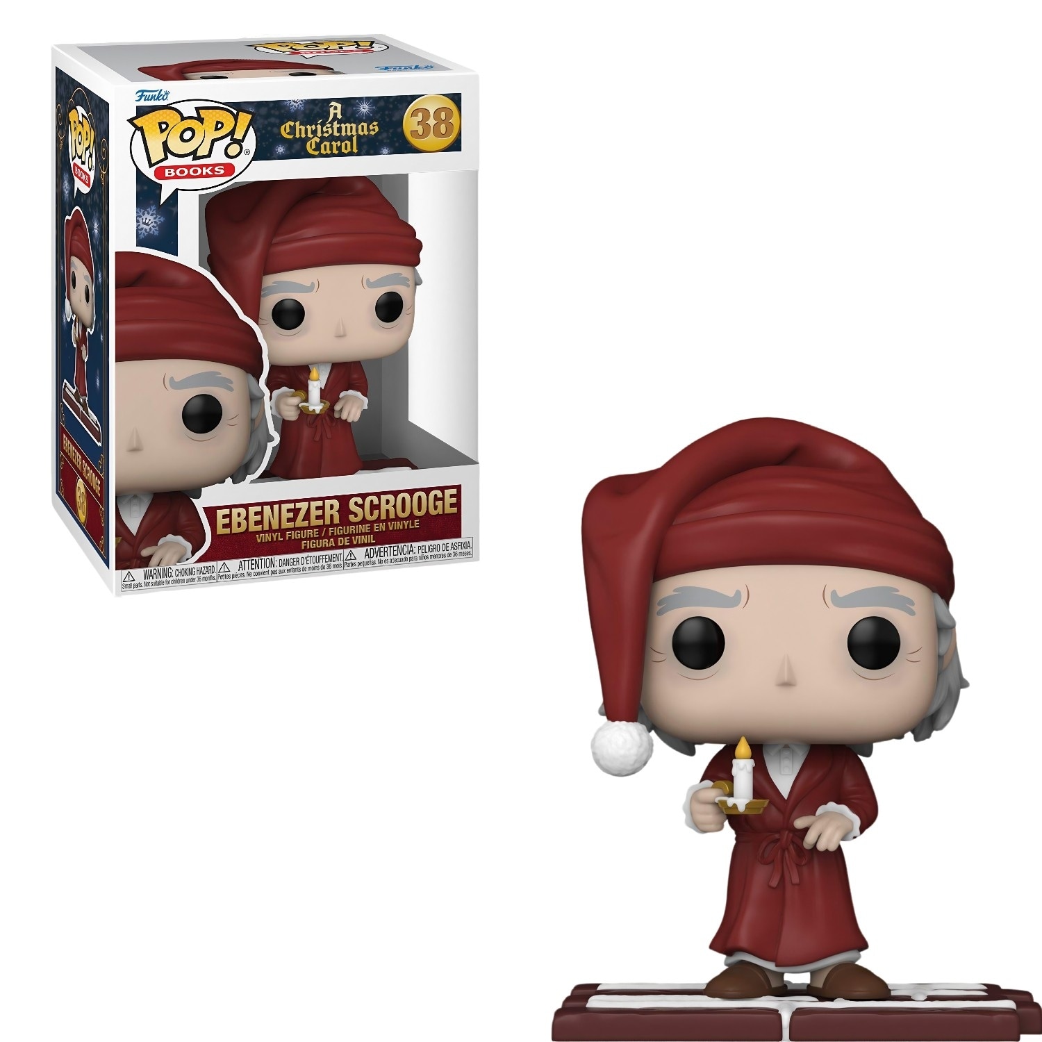 Funko Pop! A Christmas Carol - Ebenezer Scrooge #38