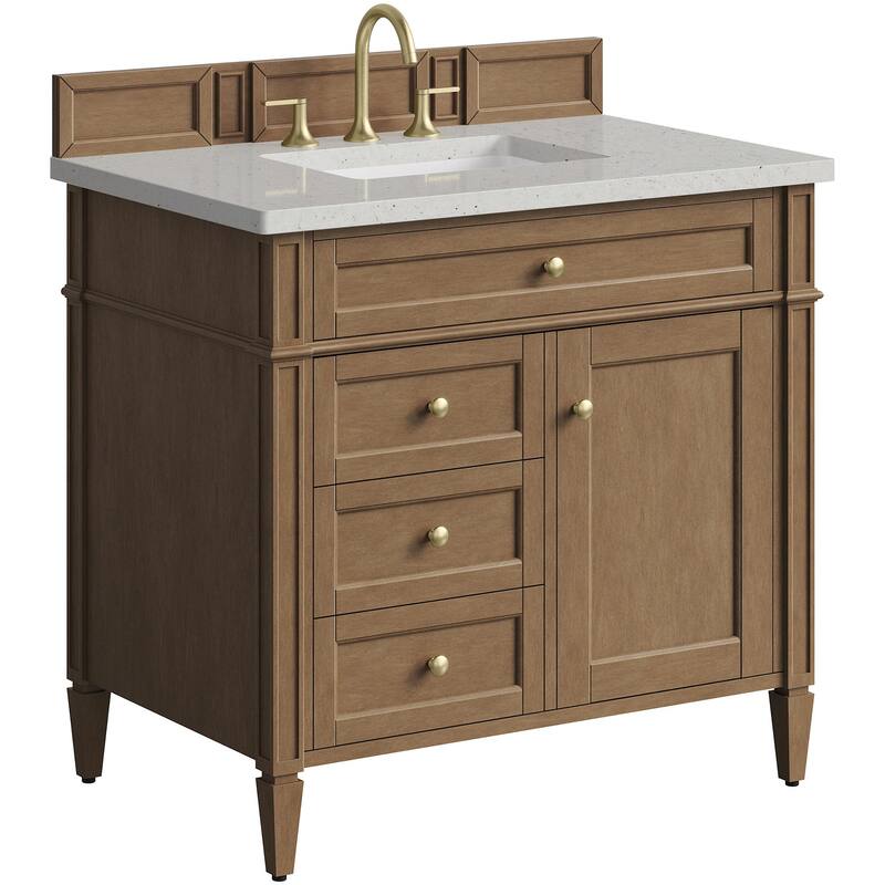 James Martin Vanities 655-V36-3LDL Brittany 36" Free Standing Single