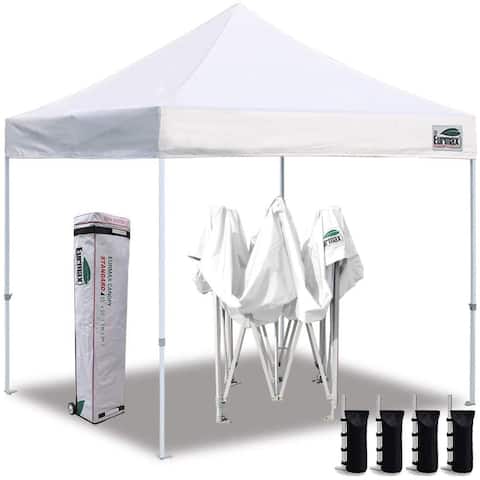 Eurmax 10'x10' Ez Pop Up Canopy Tent Commercial Instant Canopies - 10x10ft