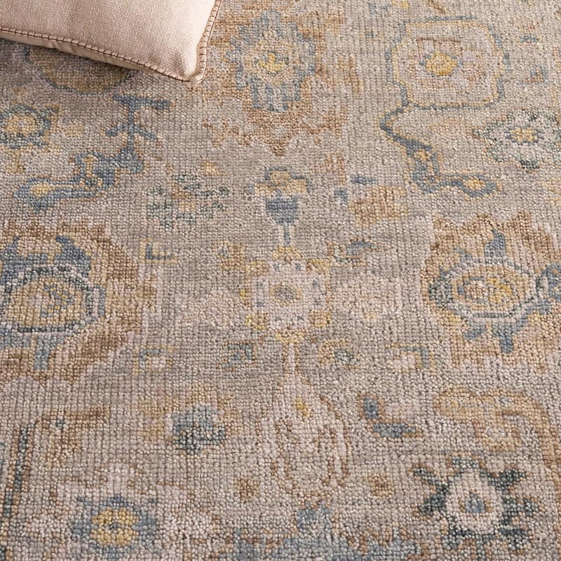 SAFAVIEH Hand-Knotted Samarkand Bukurije Traditional Wool Rug