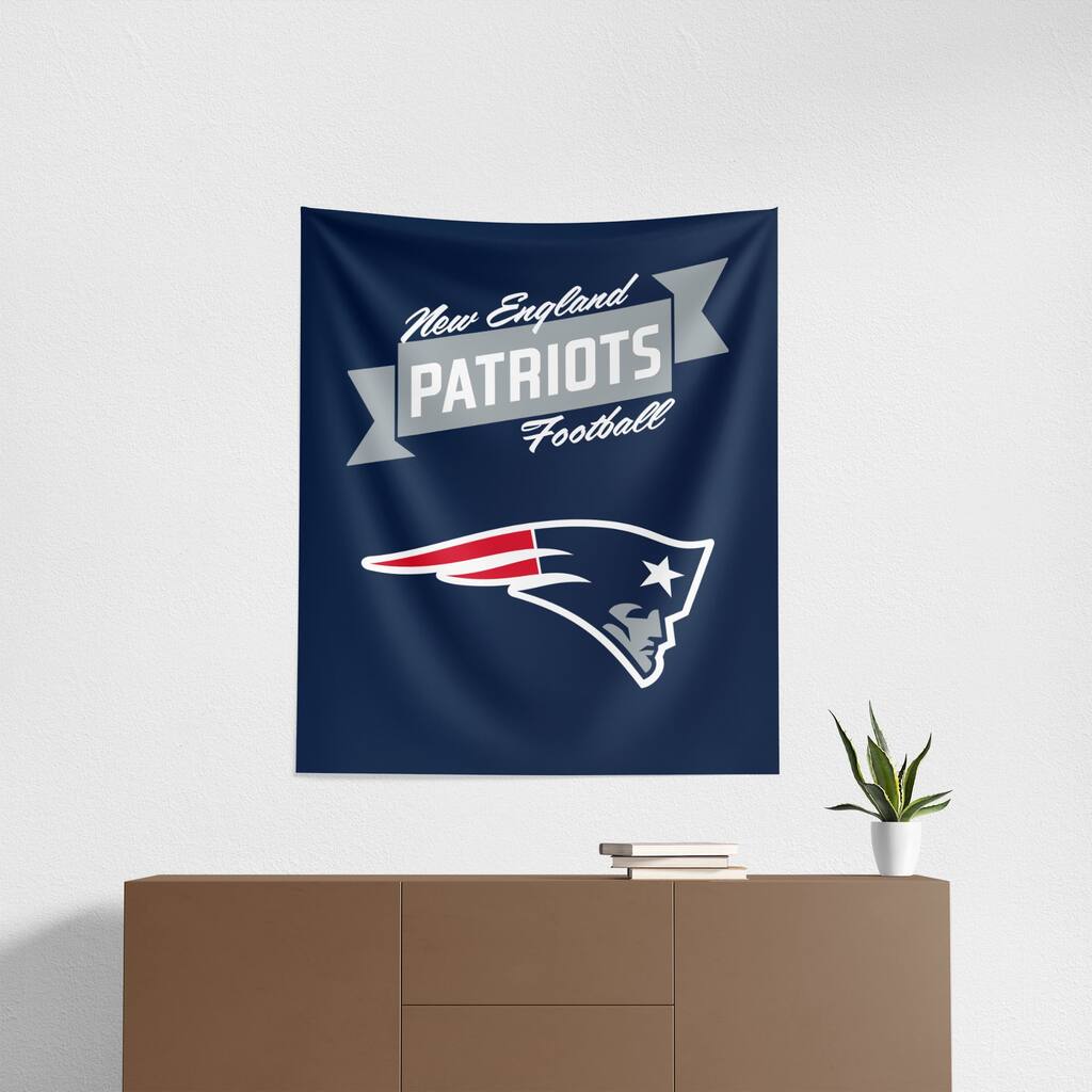 NFL New England Patriots Premium Wall Hanging - 34"x40"
