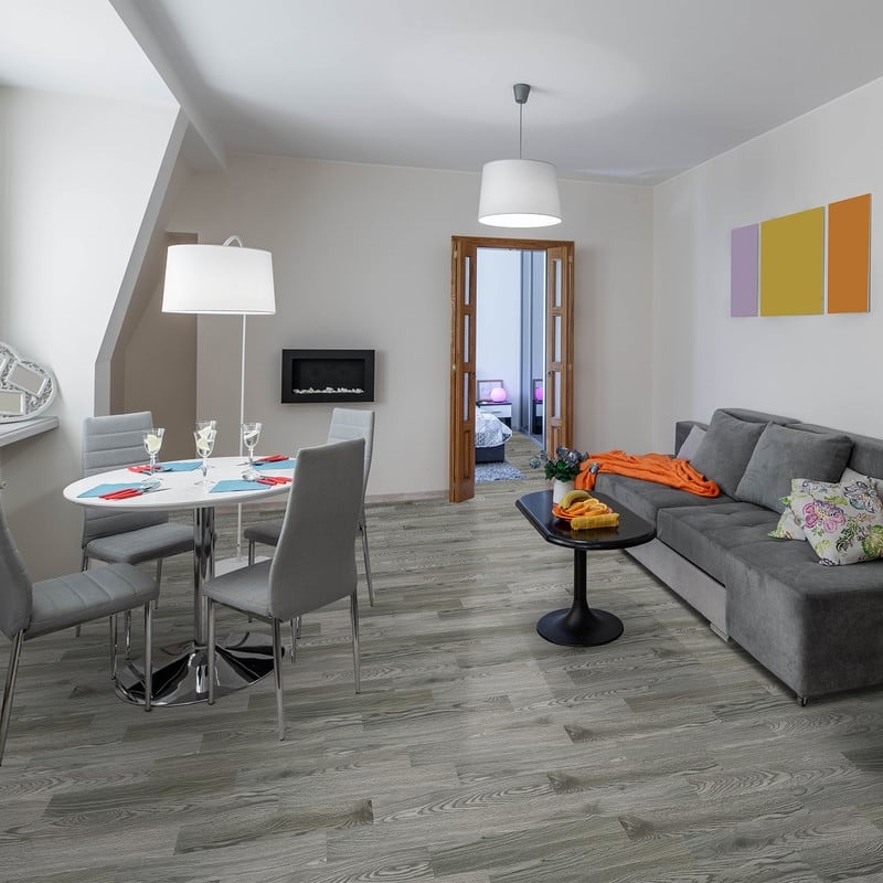 Lucida Peel and Stick Vinyl Floor Tiles Wood Look Planks