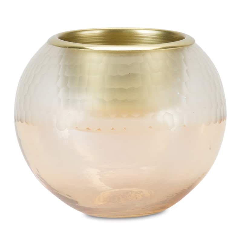Ombre Glass Votive Candle Holder (Set of 2)