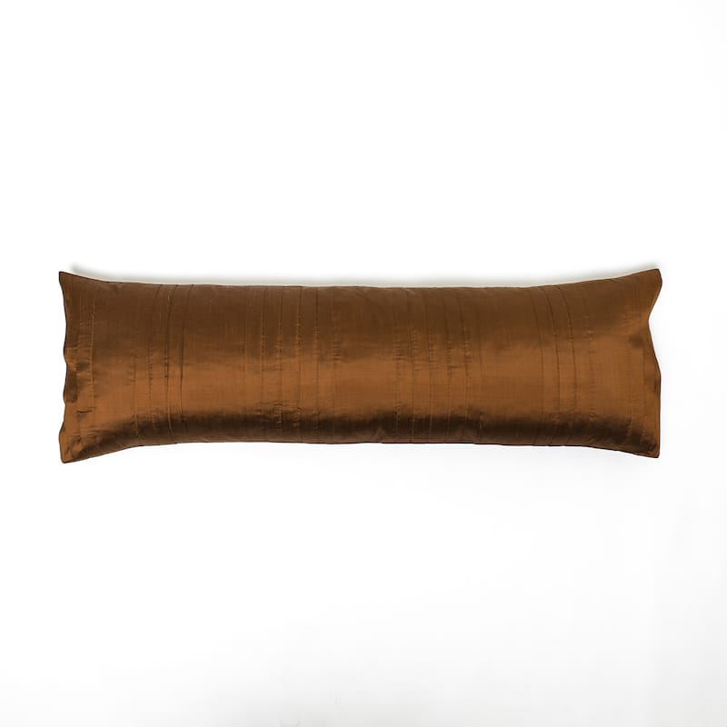 Royce Dupioni Silk Extra Long Bolster Pillow