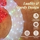 preview thumbnail 6 of 51, Pre-Lit Outdoor Christmas Wreath Decoration