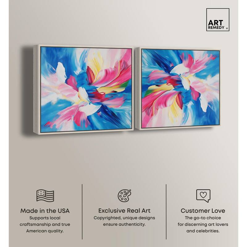 Contained Gesture I Canvas by Art Remedy