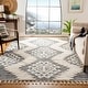 preview thumbnail 13 of 104, SAFAVIEH Moroccan Tassel Shag Iulieana Boho Tribal 2-inch Thick Rug 10' x 14' - Ivory/Grey