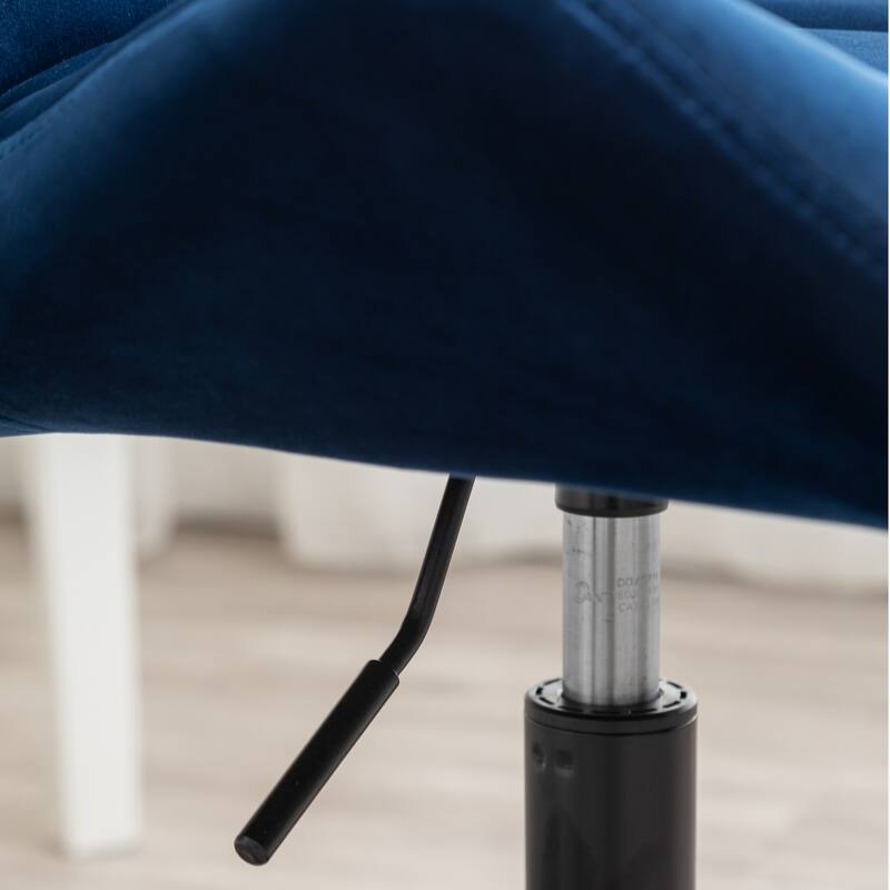 Luxury Velvet Upholstered Decorative Chairs Executive Chairs, Adjustable Height Swivel Chairs Computer Task Chair