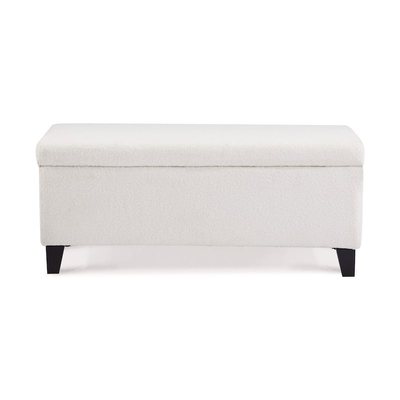 Breanna Floral Upholstered Storage Ottoman by Christopher Knight Home