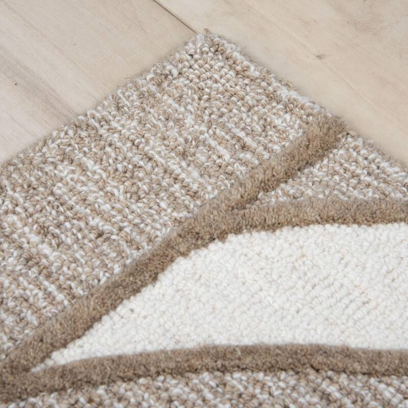 Alora Decor Lofton Stripe Hand Tufted Wool Rug