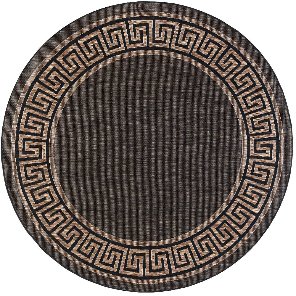 Exo Coastal Border Indoor/Outdoor Area Rug