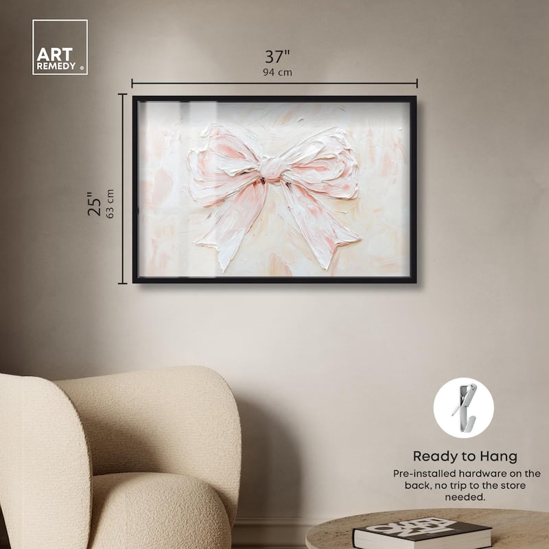 Relief Ribbons Shadowbox by Art Remedy