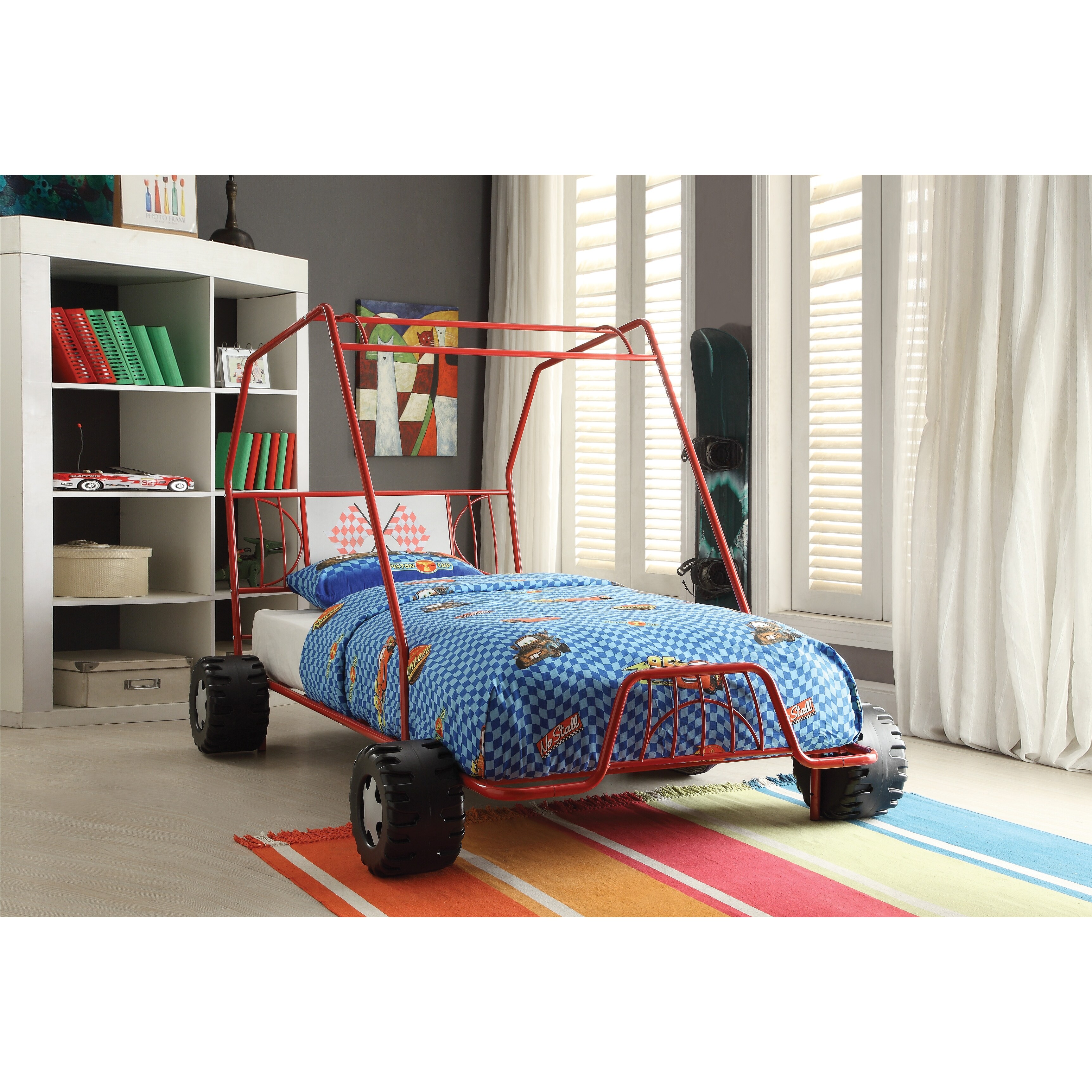 Joshua Tree Twin Metal Bed Go Kart Design Bed Bath Beyond