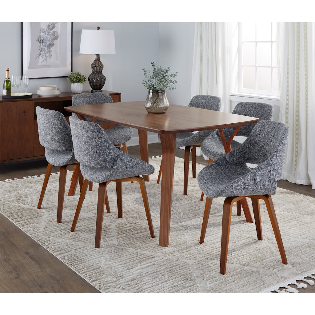 Carson Carrington Sala Svellingen 7-Piece Rectangular Dining Set