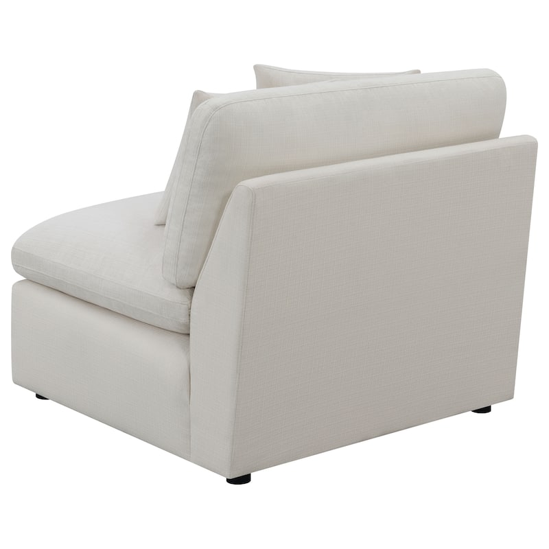 Hobson Transitional Upholstered Armless Chair
