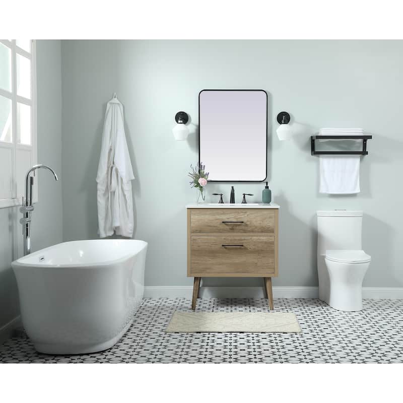Nautical 18 - 30 Inch Single Bathroom Vanity