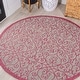 preview thumbnail 47 of 161, JONATHAN Y Ourika Vintage Filigree Textured Weave Indoor/Outdoor Area Rug