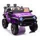 preview thumbnail 5 of 98, 24V Electric Ride-On Truck for Kids, Two-Seater, Parental Remote Control, MP3, Bluetooth, Ages 3+