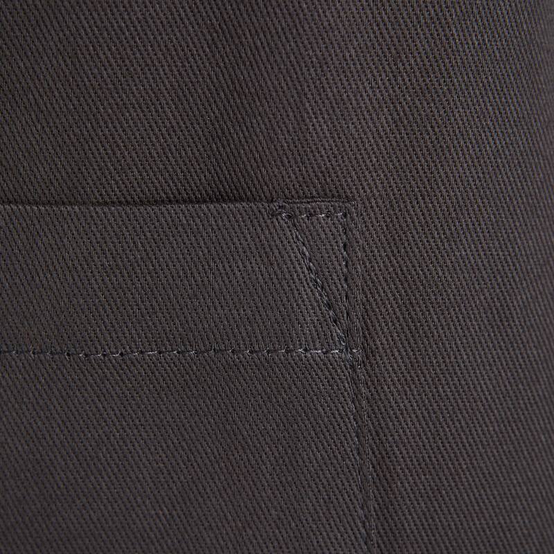 DII Mineral Gray Chino Chef Apron